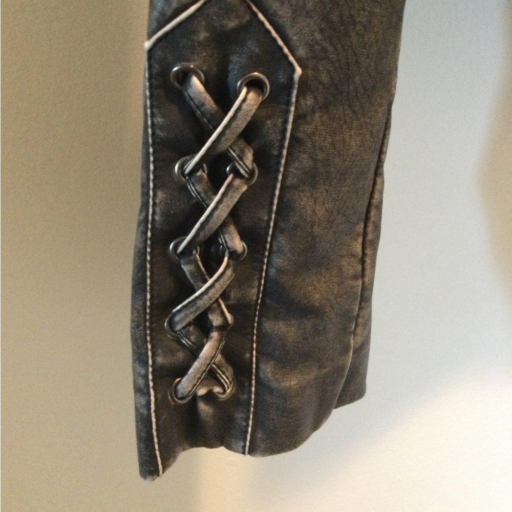 Faux Leather Jacket - Picture 4 of 4